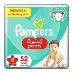 Pampers Pants Jumbo Pack Size 4 52 Diapers