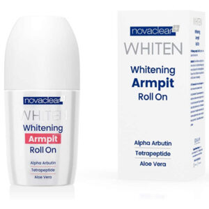 Novaclear Whitening Armpit Roll-On Deodorant With Alpha Arbutin Tetrapeptide & Aloe Vera 50 ml