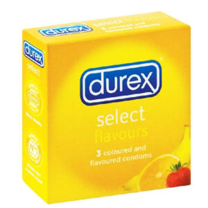 Durex Select Flavours Condoms 3 Pieces