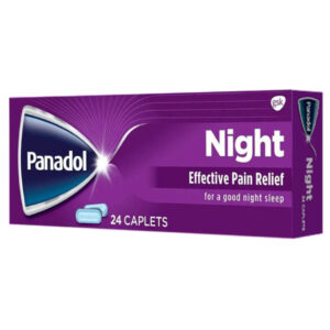 Panadol Night Effective Pain Relief Tablets, 24 Count