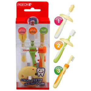 Pigeon Trainer Toothbrush Set 3 pcs