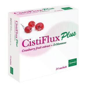 Cistiflux Plus Cranberry Fruit Extract + D-Mannose 14 Sachets