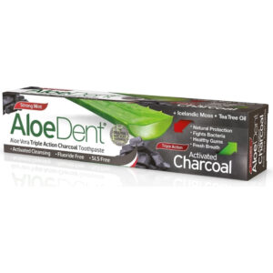 Aloedent Tp Trip Act فحم ، 100 مل