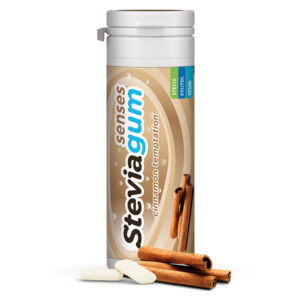 Ginjer Steviagum Senses علكة سينامون ، 30 جم