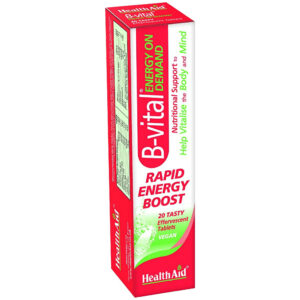 هيلث ايد HEALTH AID B Vital Rapid Energy Boost 20 قرص