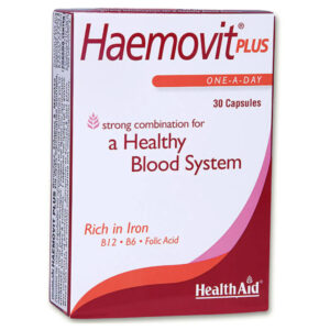 هيلث ايد Health Aid Haemovit Plus Cap 30'S