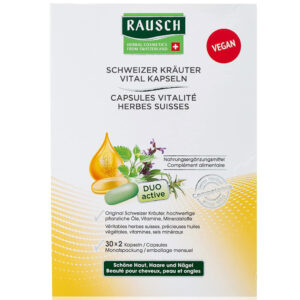 كبسولات Rausch Swiss Herbal Vitality '30S