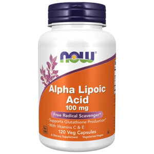 Now Antioxidant 100 Mg Alpha Lipoic Acid 60 كبسولة نباتية