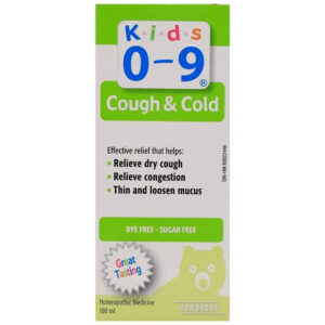 Homeocan Kids 0-9 شراب أعشاب للسعال والبرد 100 مل